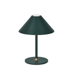 Hygge Batteri Bordlampe - Dyb Grn - 15 - Halo Design