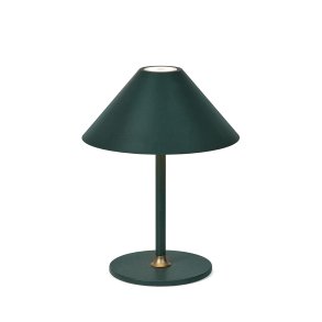 Hygge Batteri Bordlampe - Dyb Grn - 15 - Halo Design