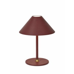 Hygge Batteri Bordlampe - Maroon - 15 - Halo Design