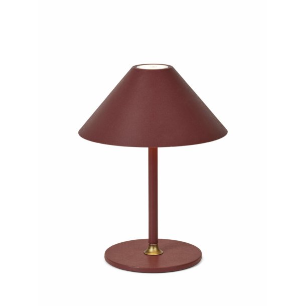 Hygge Batteri Bordlampe - Maroon - 15 - Halo Design