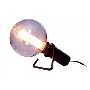 Hook bord/vg lampe - Sort - Halo Design