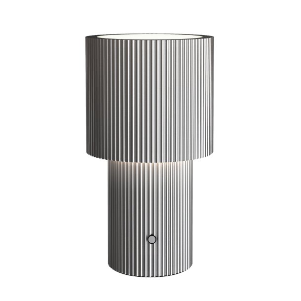 Batteri Bordlampe - Iluma - Genopladelig - Aluminium - Herstal