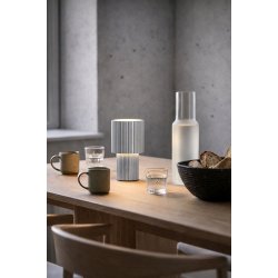 Batteri Bordlampe - Iluma - Genopladelig - Aluminium - Herstal