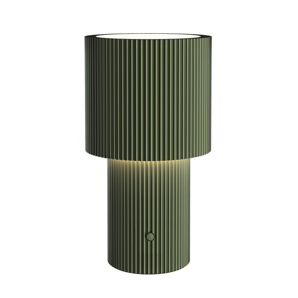 Batteri Bordlampe - Iluma - Genopladelig - Gr�n - Herstal