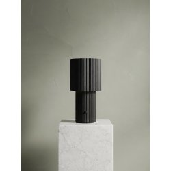 Batteri Bordlampe - Iluma - Genopladelig - Sort - Herstal