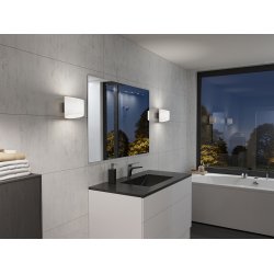 Evoke oval v�glampe - Antrasit - IP44 - Herstal