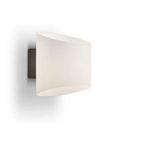 Evoke oval vglampe - Antrasit - IP44 - Herstal