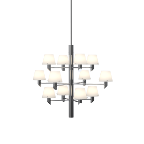  Gil - Lysekrone - Krom/Glas - Herstal