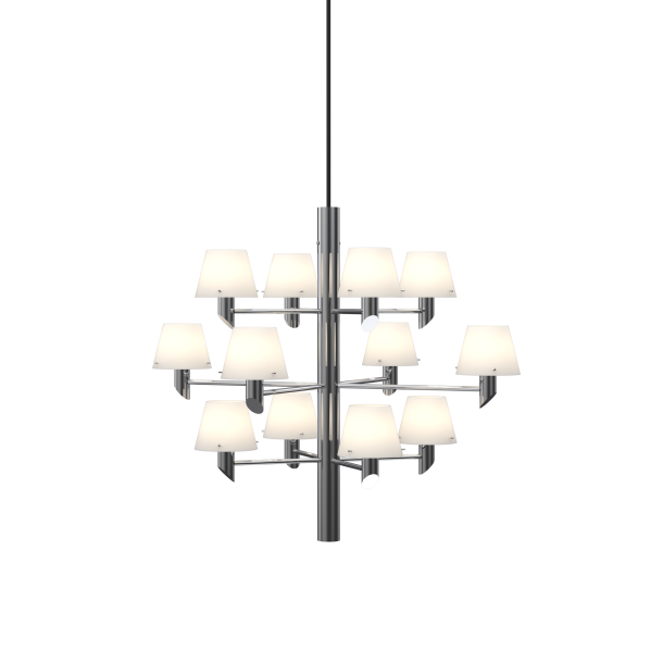  Gil - Lysekrone - Krom/Glas - Herstal