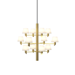 Gil - Lysekrone - Messing/Glas - Herstal