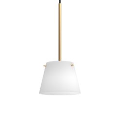 Gil - Pendel - Messing/Glas - Herstal