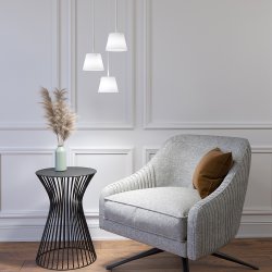 Gil - Pendel - Messing/Glas - Herstal