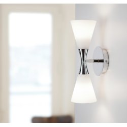 Harlekin Duo vglampe - Krom - Herstal