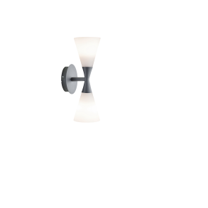 Harlekin Duo vglampe - Grafitgr - Herstal