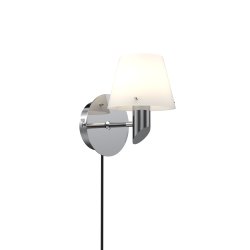 Gil - V�glampe - Krom/Glas - Herstal