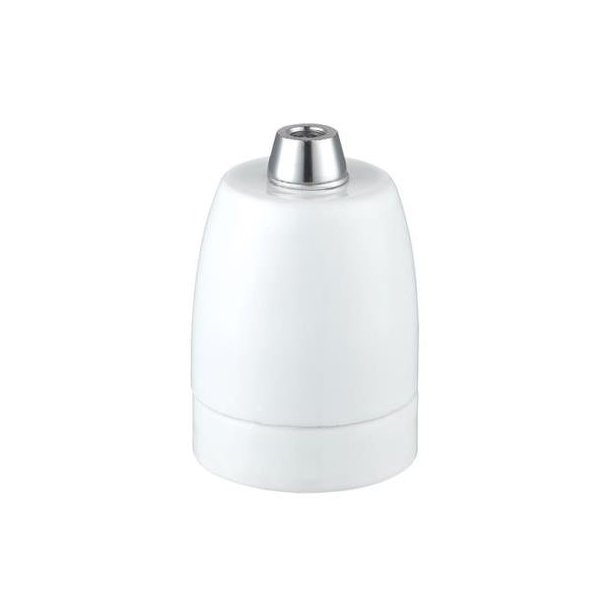Fatning Porceln  E27 hvid - Halo Design