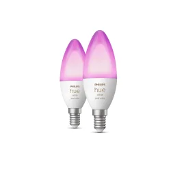 Philips Hue White And Color Ambiance - E14 - 470lm - 2-pak