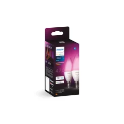 Philips Hue White And Color Ambiance - E14 - 470lm - 2-pak