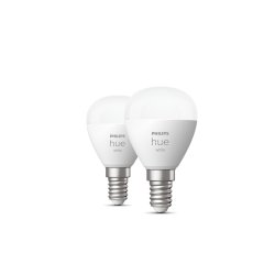 Philips Hue White - E14 - 470lm - Krone Pre - 2-pak