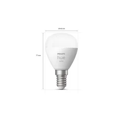 Philips Hue White - E14 - 470lm - Krone Pre - 2-pak
