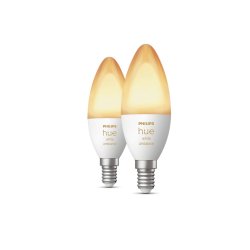 Philips Hue White Ambiance - E14 - 470lm - Kerte - 2-pak