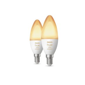 Philips Hue White Ambiance - E14 - 470lm - Kerte - 2-pak