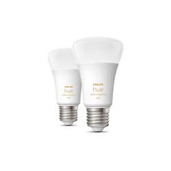 Philips Hue White Ambiance - E27 - 800lm - 2-pak