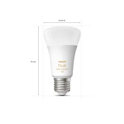 Philips Hue White Ambiance - E27 - 800lm - 2-pak