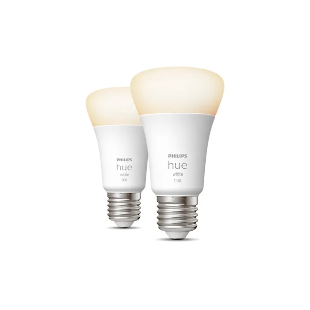 Philips Hue White - 2-pak - 1100lm - E27