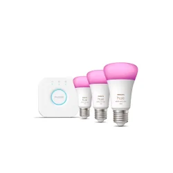 Philips Hue White And Color Ambiance - E27 - Starter Kit - Fuld Farve