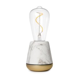 One - Bordlampe - White Marble - humble