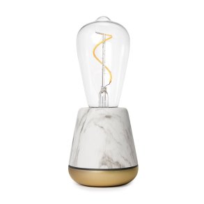 One - Bordlampe - White Marble - humble