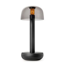 Two - Bordlampe - Sort - Rgfarvet - humble