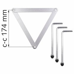 Idefjord Stolpelygte - 1 - Sort - Malmbergs