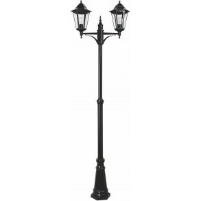 Idefjord Stolpelygte - 2 - Sort - Malmbergs