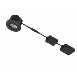 Indbygningsspot Diospot 50 - 7W - 930 - Sort