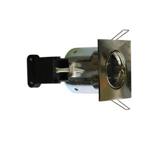 Indbygningsspot Diolux Firkantet Stål