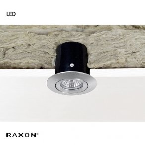LD600 Indbygningsspot - Aluminium - Raxon
