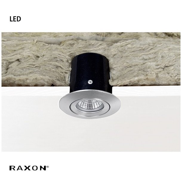 LD600 Indbygningsspot - Aluminium - Raxon
