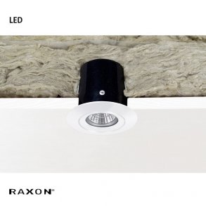 LD600 Indbygningsspot - Hvid - Raxon