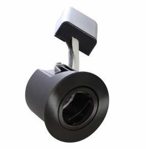 Indbygningsspot - Udendrs - Sort - GN