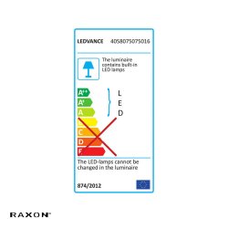 Dome ude / Inde LED Vglampe - Antracit - Raxon