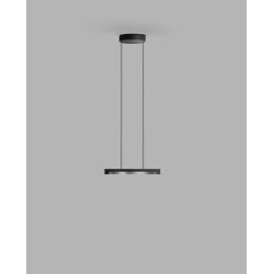 Inlay - S2 - Disc - 2700-3000K - Sort / Satin Silver - Studio F. A. Porsche