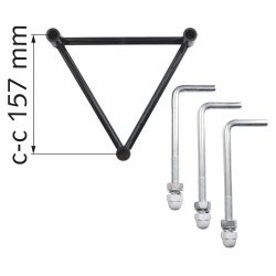 Italy Stolpelygte - 3 - Sort - Malmbergs