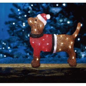 Julehund - Akryl - Veli-Line