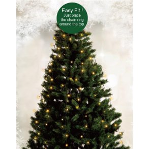 Julelyskde - Drop Down - LED - 72 lys - Veli-Line