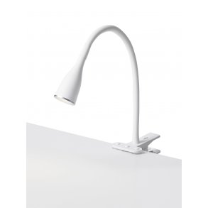 Eye LED Klemmelampe - Hvid - Nielsen Light