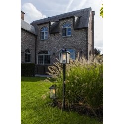 Kelsey Bedlampe - Stor - Mat Sort - Lutec