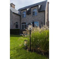 Kelsey Bedlampe - Stor - Mat Sort - Lutec