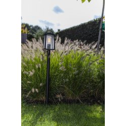 Kelsey Bedlampe - Stor - Mat Sort - Lutec